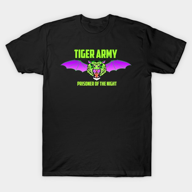 Tiger Army- Prisoner of the Night T-Shirt by Sean Damien